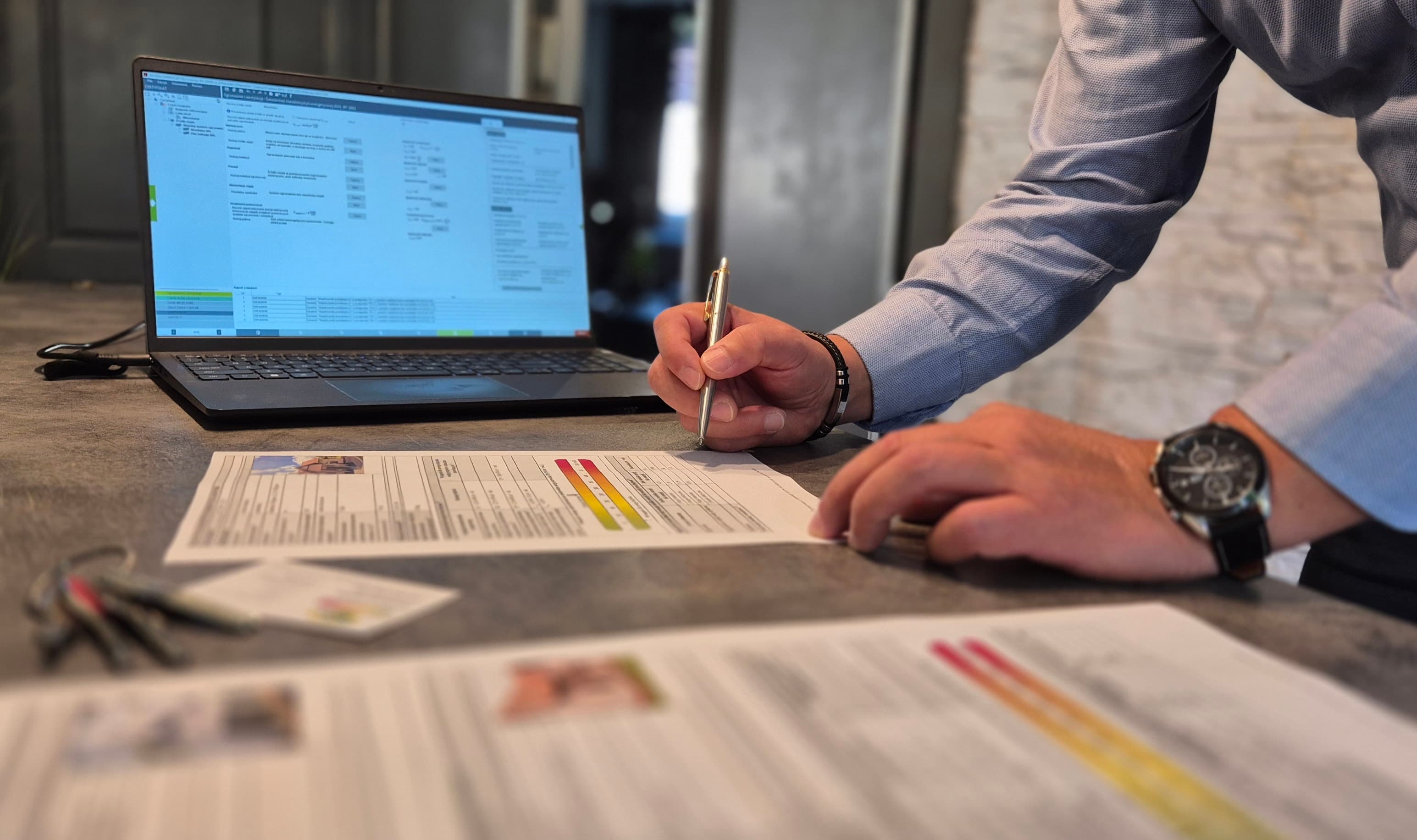 Przykładowy certyfikat charakterystyki energetycznej